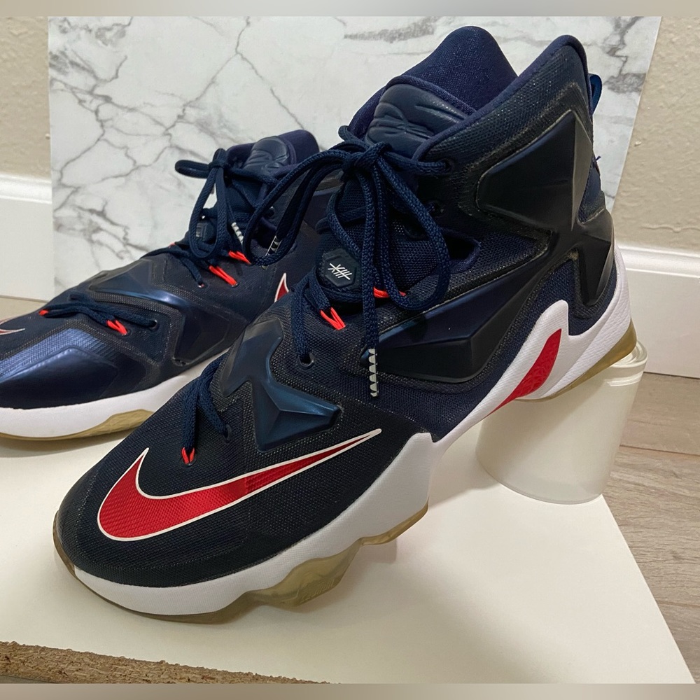 NIKE Lebron 13 USA 2016 (Navy Blue) 
Size 11.5 US